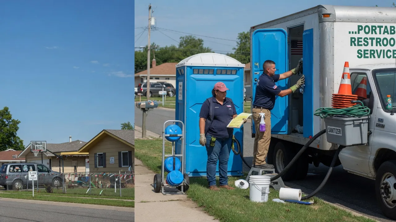 Portable Toilet Rental in New Market, IN near me